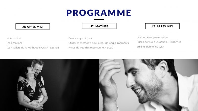 formation photo, formation photographe pro, formation moment design