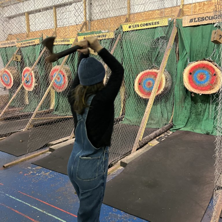 les cognees lancer de haches paris 18