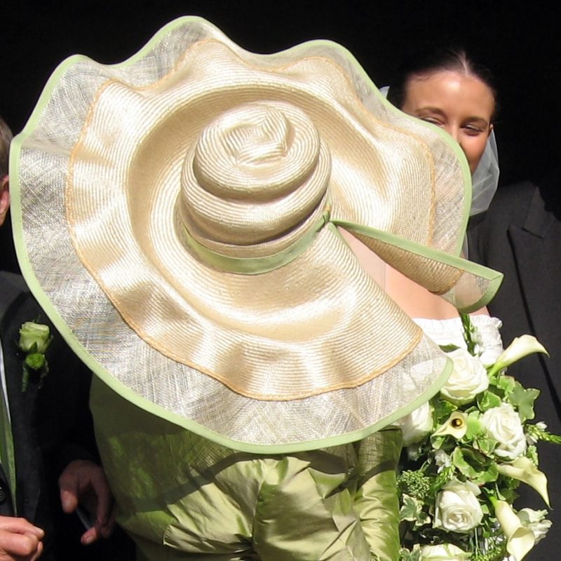 sylvie camicas montmartre chapeau COQUILLAGE GEANT