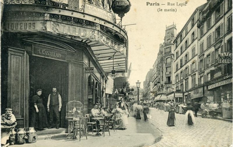 café des deux mouins montmartre années 1900