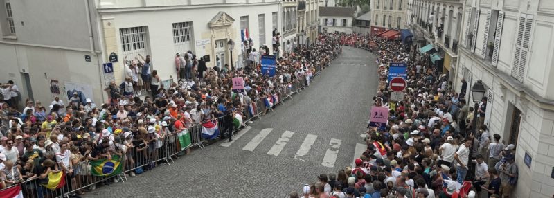 course cycliste en ligne montmartre Paris 2024